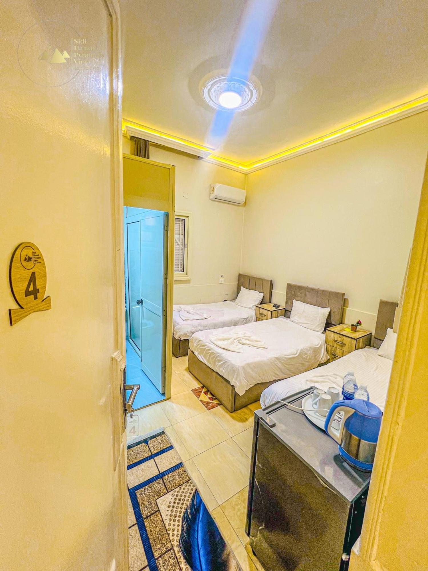 Sidi Hamad Pyramids View Hotel Kafrat al Jabal Exterior photo