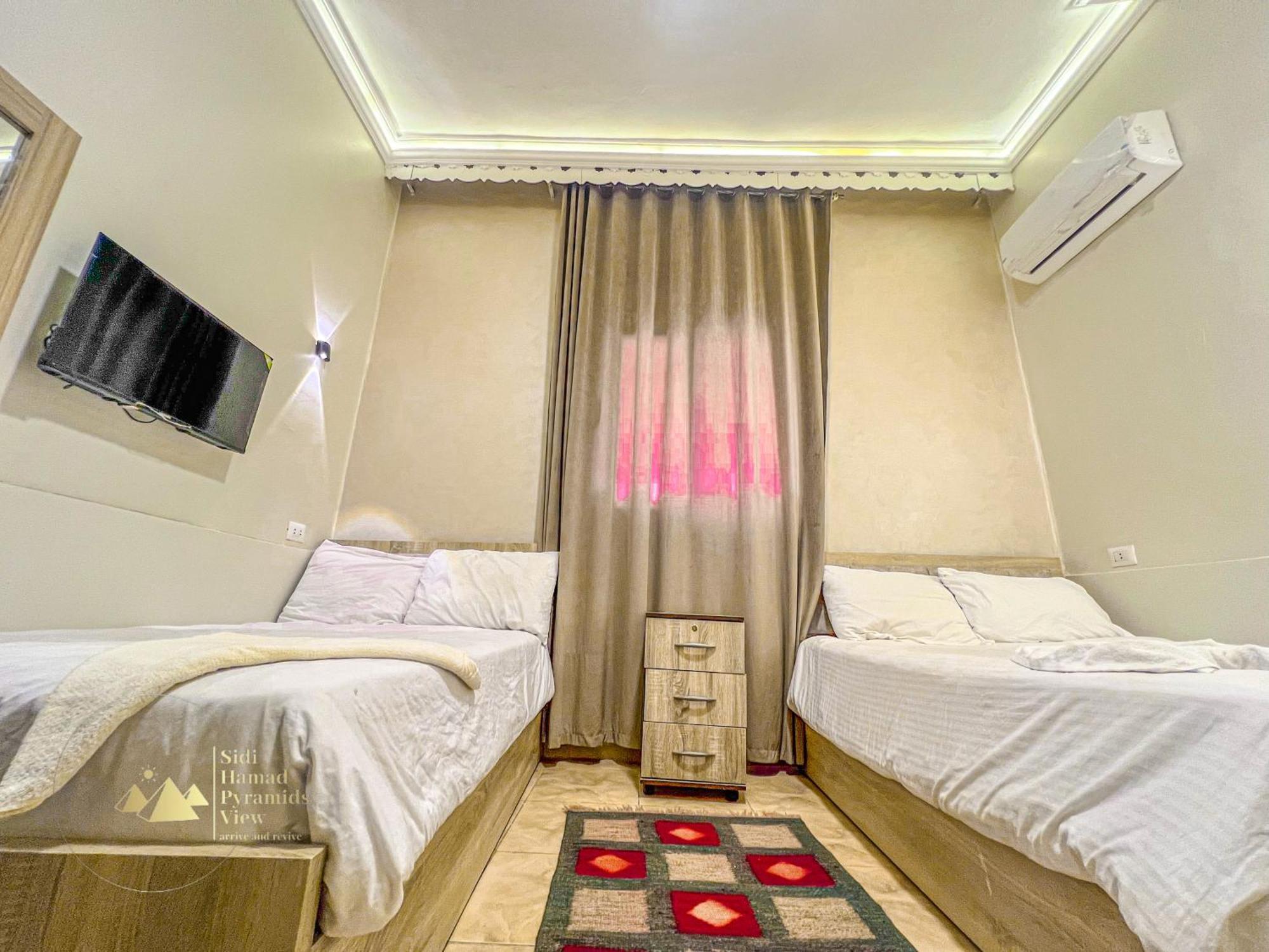 Sidi Hamad Pyramids View Hotel Kafrat al Jabal Exterior photo