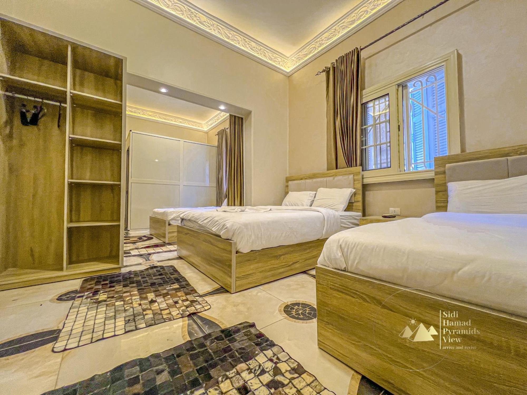 Sidi Hamad Pyramids View Hotel Kafrat al Jabal Exterior photo