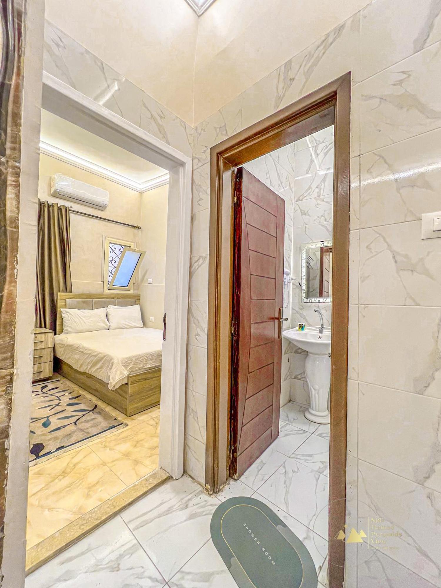 Sidi Hamad Pyramids View Hotel Kafrat al Jabal Exterior photo
