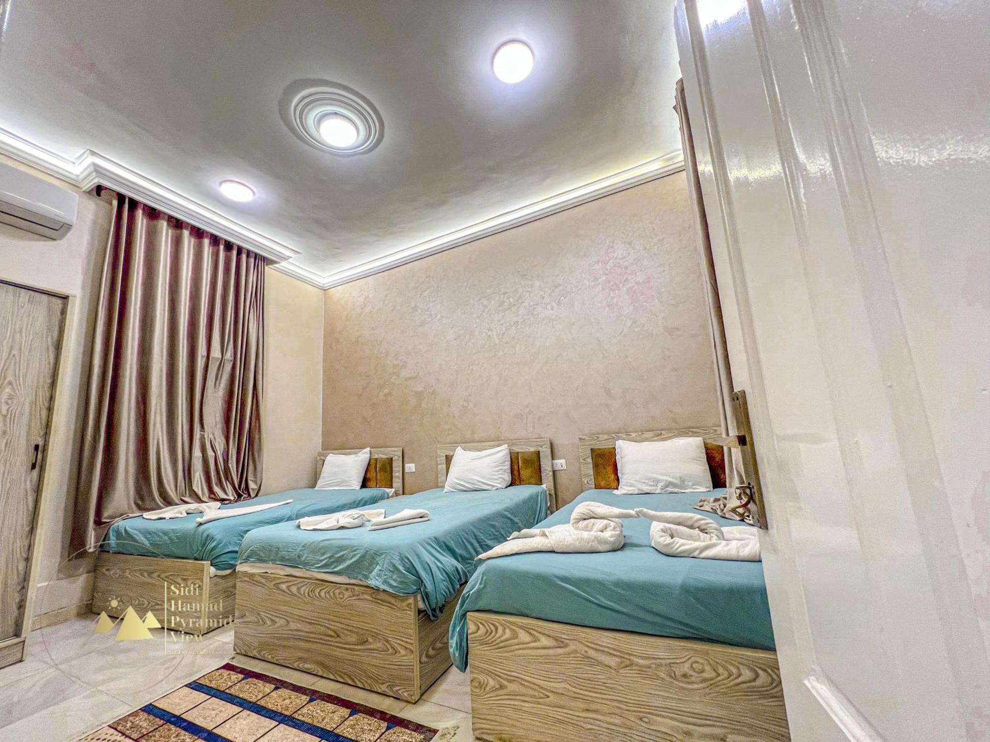 Sidi Hamad Pyramids View Hotel Kafrat al Jabal Exterior photo